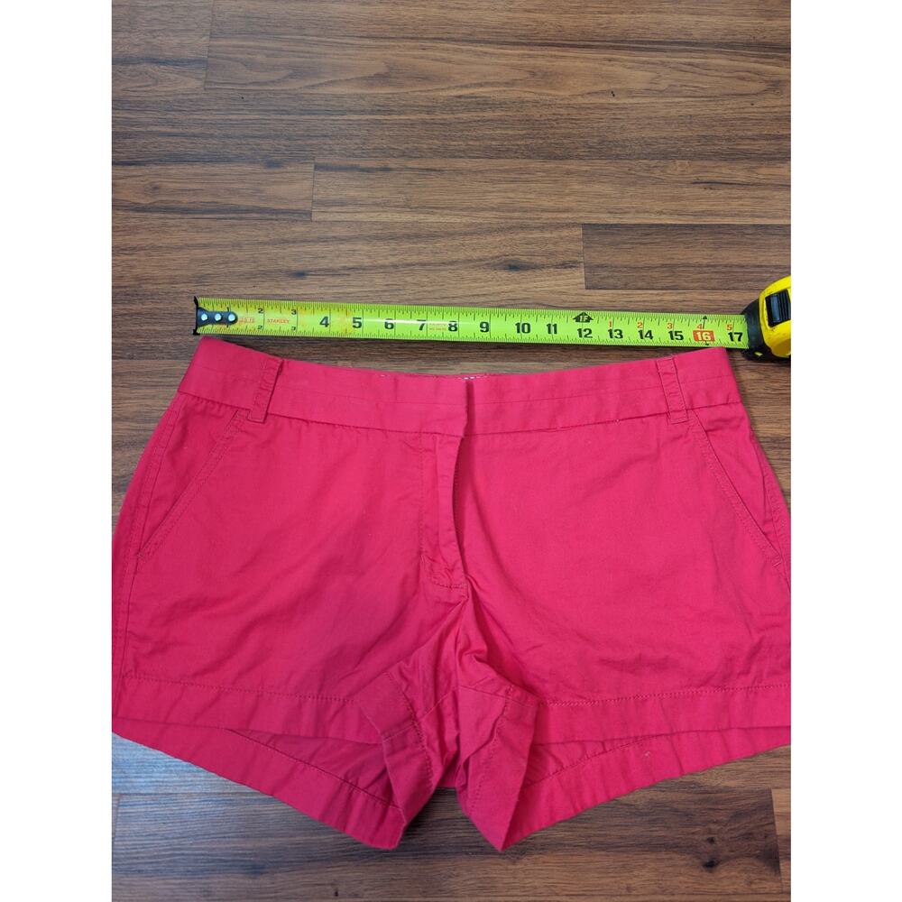 J.Crew Broken In Chinos Size 10 Fuschia Pink Cotton Preppy Barbiecore Minimalist - Picture 5 of 7